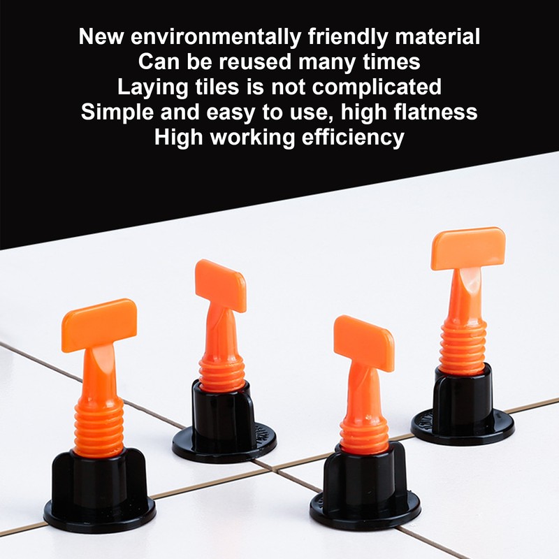 402Pcs Tile Leveler Set Reusable Tiles Leveling System Kit with