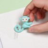 32 Pcs Pencil Eraser Toppers for Kids, 3D Cute Monkey