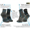 281Z Military Cotton Micro Crew Boot Socks - Cushioned Sole