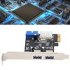 PCIE to USB3.0 Expansion Card 2 Ports High Speed Stable