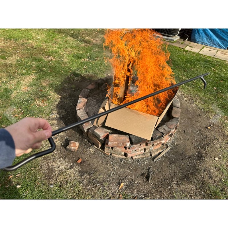 Stecoeico Fire Poker. 40 Inch, Strong & Sturdy and Durable
