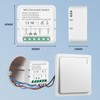 Zigbee Dimmer Flush-Mounted, Zigbee3.0 Dimmer Switch, Dimmer Switch for LED