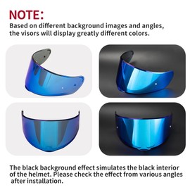 psler Sedici Strada 2 Visor - Sedici Strada 2 and Strada 3 Face Shield Motorcycle Helmet visor Accessories Replacement for LS2 FT2 VECTOR Sedici Strada 2 Strada 3 FF801 FF397，Deep Blue