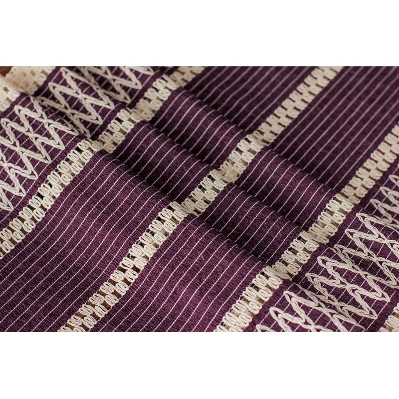 Knitted Tasseled Table Runner, Organic Cotton, Many Colours, Green, Beige,