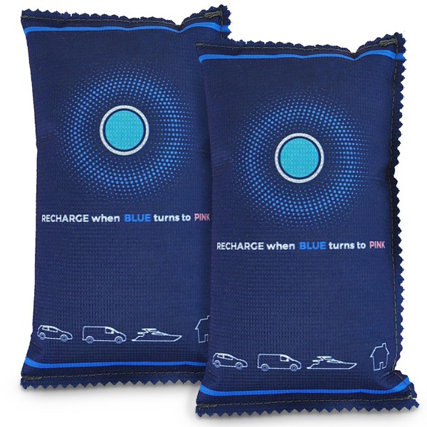 Quebec 2 x 350g Car Dehumidifier Bag | Moisture &