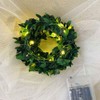 Kitstar 100LEDs Green Garland Tiny Leaf Vine String Light Timer