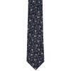 BELLUNO Corbata delgada floral para hombre, corbata de flores estampada