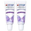 Crest 3D White Brilliance Toothpaste, Vibrant Peppermint, Travel Size 0.85