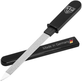 3 Swords Germany Brand quality double sided SAPPHIRE METAL POCKET NAIL FILE manicure Made in Germany
