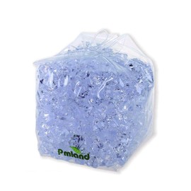 PMLAND Acrylic Ice Rocks Crystals Gems 180 Pieces Bag for Vase Filler Table Scatter Party Wedding Arts Crafts Decoration and Display - Clear