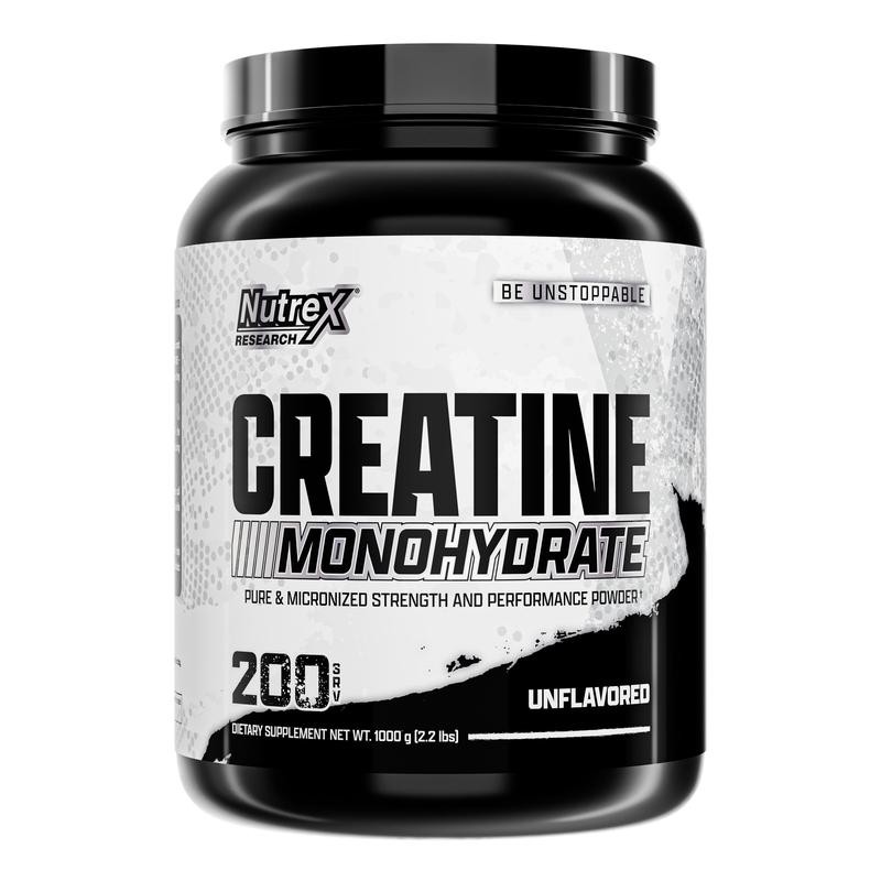 Nutrex Research Creatine Monohydrate Powder Unflavored | 5G Micronized Creatine
