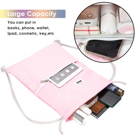 WANDF Backpack with Drawstring, Gym Bag, Sports Bag, with Inner and Outer Pocket, Adjustable, Gym Bag for Women, Men, Children, 11 Litres, for Sports and Travel