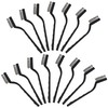 Belle Vous Mini Stainless Steel Wire Brush (15 Pack) -