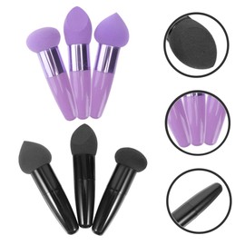 Baluue 5sets Portable Makeup Beauty Puff Pens Foundation Sponge Brush Highlighter Makeup 6pcs*5