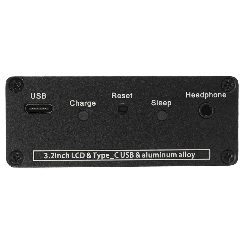 TEF86 Radio Receiver 3.2 Inch LCD Screen Display Radio Receiver