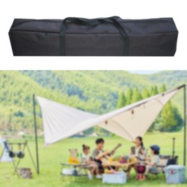 Harilla Tent Nail Bag Tent Pegs Storage Bag Organizer Durable Carry Bag Tool Storage Bag Large Capacity Bags Black