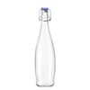 10 Strawberry Street Indro Swing Top Carafe, Large, Blue Lid,