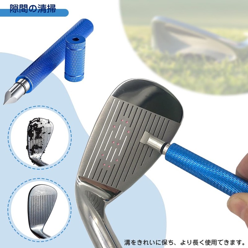 Golf Club Groove Sharpener, Set of 1, Maintenance Tool, For