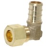 XFITTING OD Compression Pex 3/8 Inch x 1/2 Inch Pex
