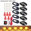 5-Piece 12V LED Cab Roof Marker Light Kit with Smoked