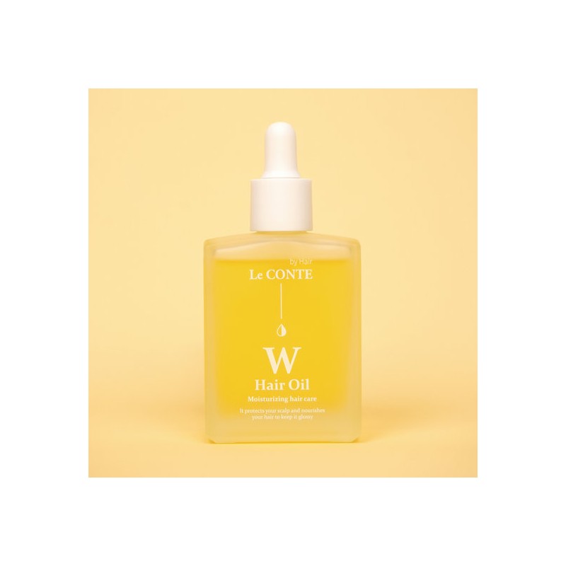 Lecomte W Hair Oil (2 bottles) Curl Clinic Protein Premium