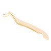 WOONEKY Elegant Gold Eyelash Nipper Compact Tool for False Lash