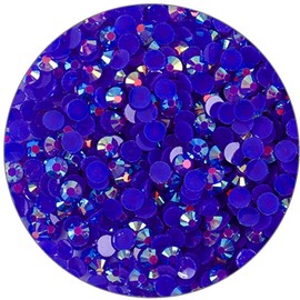 1500 Pieces SS16 4mm Flatback Rhinestones Clear Glasses Round Gems AB Crystals for Nail Art DIY Crafts Clothes Glitter Stones （Sapphire）