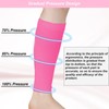 Novetec Calf Compression Socks for Men and Women (20-30 mmHg)