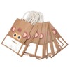 25Pcs Kraft Paper Gift Bag Animal Pattern Multipurpose Kraft Bag