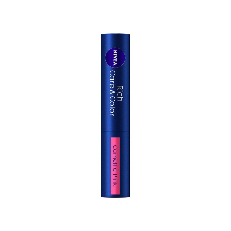 Nivea Rich Care & Color Lip Camellia Pink Lip Balm