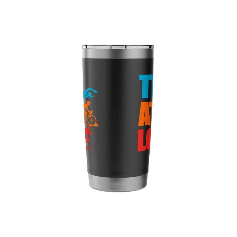 Training-Triathlon Triathlete swim-bike-run triathlon Stainless Steel Insulated Tumbler