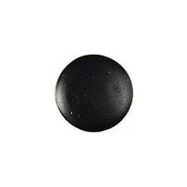 Romak 91706 Press Fit Screw Cap Cover Pack of 200 Pieces, Black, Thread Diameter 8G