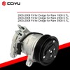 cciyu AC Compressor 2003-2008 Fit for Dodge for Ram 1500