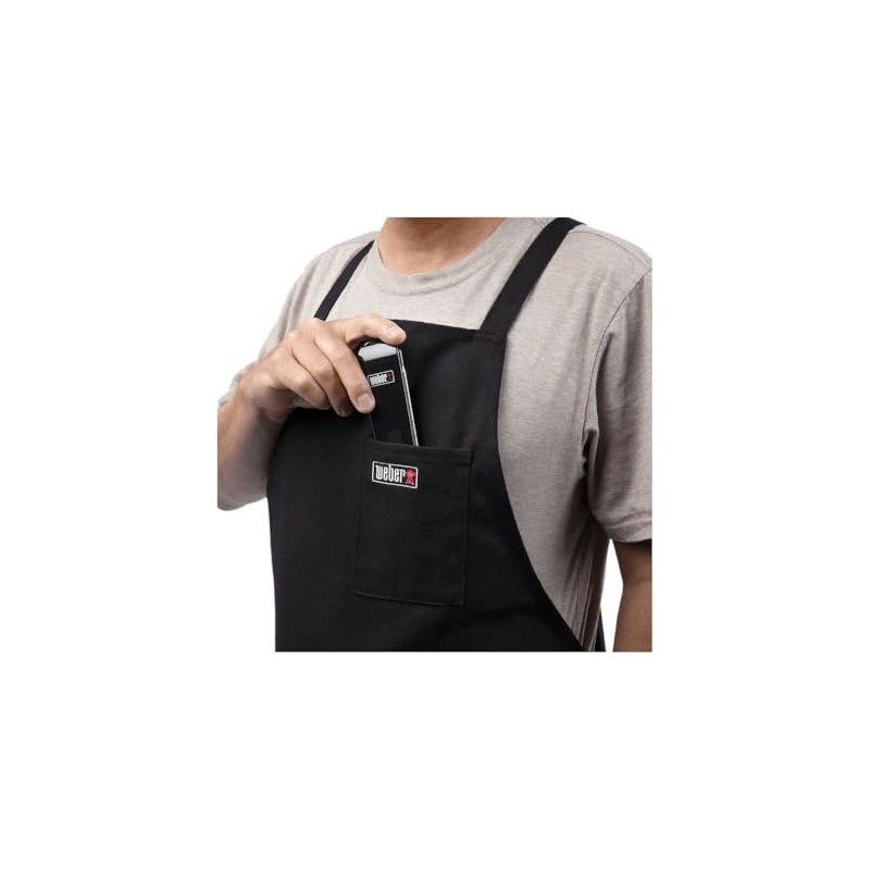 Weber Crossback Utility Grilling Apron, Black