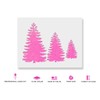 Pine Trees Stencil - Reusable Stencils for Painting - Mylar