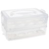 Snapware 1098734 2-Layer Snap N Stack Food Storage with Egg