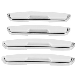 BUGUUYO 4pcs Bumper Strip Car Door Dent Protector Car Door Protector Cars Car Door Guard Door Guards for Car Automotive Door Entry Guard Car Door Edges Guards Car Metal Bumper Rubber White