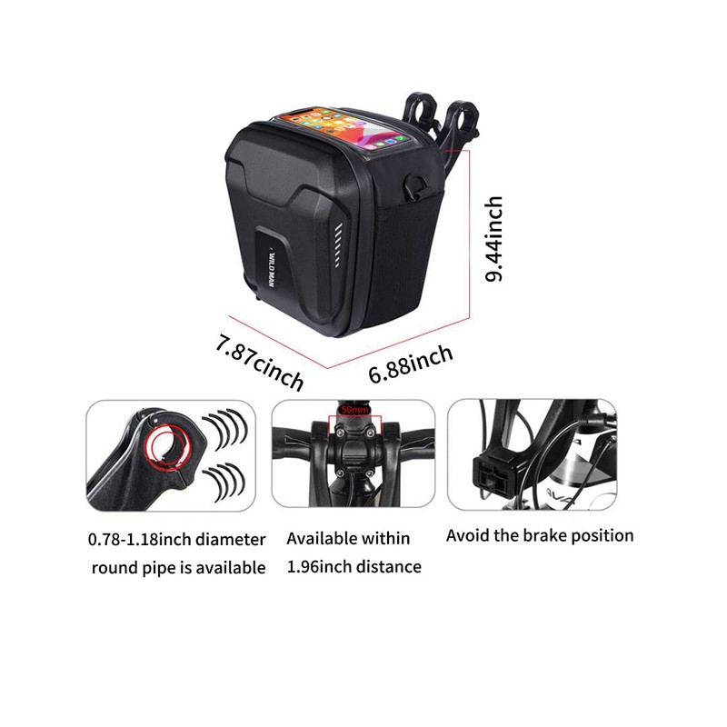 WILD MAN - Bolsa de almacenamiento impermeable de 3,5 L