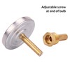MEASUREMAN Hot Water Bi-Metal Thermometer, 2-1/2" Dial, 1-3/4" Lead-Free Brass