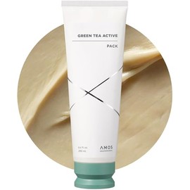 AMOS PROFESSIONAL Green Tea Active Hair & Scalp Pack l Anti-Aging for Fine, Thinning Hair | Moisturizing & Volumizing Hair, 8.4 fl.oz