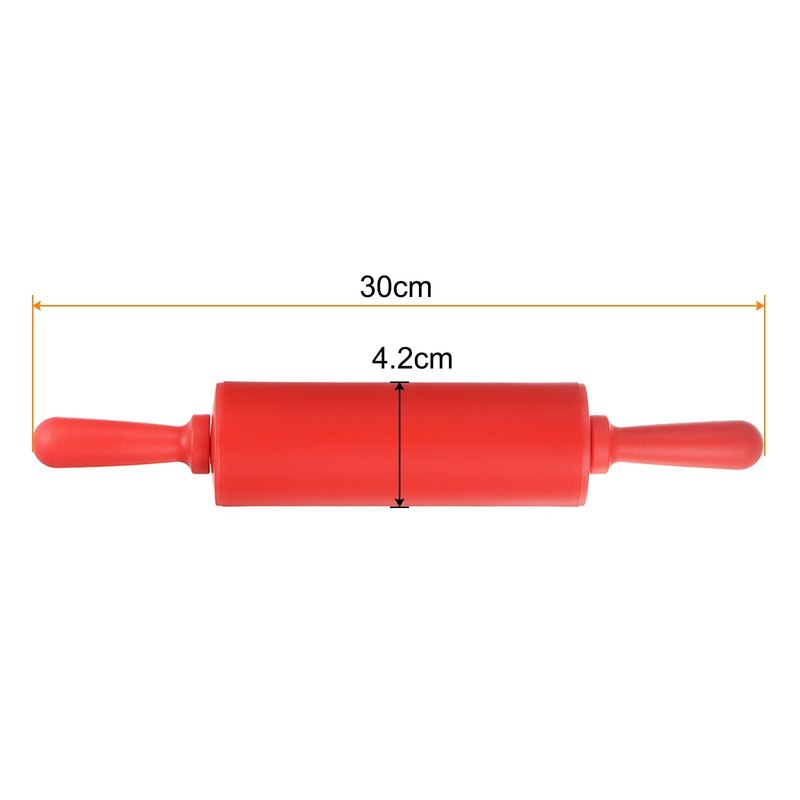 HARFINGTON Silicone Rolling Pins for Baking 12 Inch Non Stick