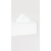 Jonathan Adler Hollywood Long Tissue Box - Clear, White, One