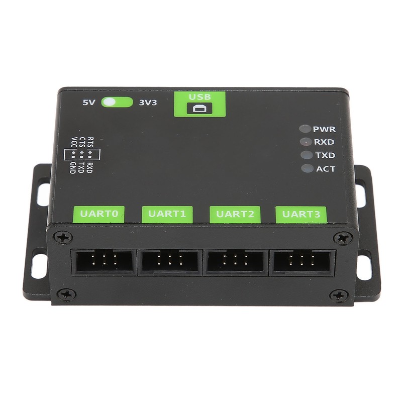 USB to UART Adapter Aluminum Alloy Shell USB TO 4CH