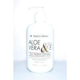 Aloe Vera & E All Over Hand and Body Lotion – 1,750 I.U of Vitamin E in a Hydrating Aloe Body Lotion for Women & Men