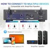 ZERFUN 2 Channel Rechargeable Wireless Microphone System, Pro UHF Metal