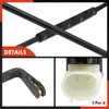 A-Premium Front Driver or Passenger Brake Pad Wear Sensor Compatible