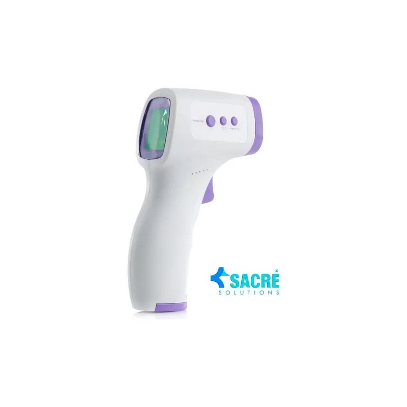 Termómetro Infrarrojo Digital Temperatura Medico Corporal Blanco Sacre Solutions