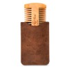 Menesia Wooden Beard Comb & Durable Case for Men Beard,