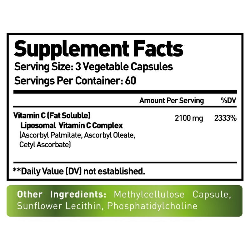 7.3 OZ Nurture Alley Natural Organic Vegan Liposomal Vitamin C