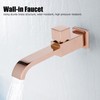 G1/2 Wall in Faucet Single Cold Waterfall Sink Basin Water